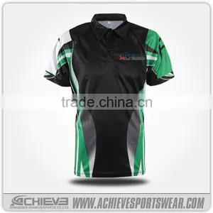 Wholesale Polo T-shirt Men's Custom 100%polyester Polo T-shirt thumbnail-1