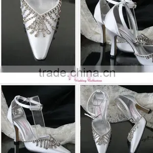 Partical Style WS-029 Hot Sell Wedding Shose Vintage High Quality thumbnail-1