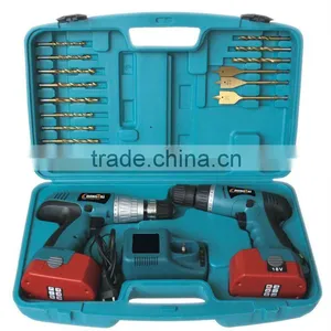 18Volt 2pcs Cordless Drill Set in BMC Packing thumbnail-1