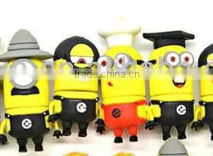 Newest! Custom Pvc Wholesale Cute Cartoon Usb Flash Drive thumbnail-1