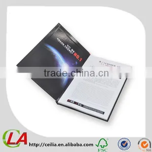 Grey Board + C2S Art Paper Lock Line Binding Hard Cover Book thumbnail-1
