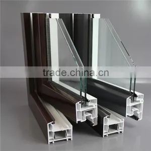 Inside Swing Open Style Casement Upvc Windows and Doors, Color Extrusion Upvc Window thumbnail-2