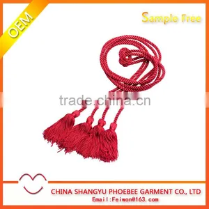 Red Honor Cord for Graduation thumbnail-1
