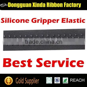 1" Black Silicone Gripper Elastic Guangdong Supplier Wholesale thumbnail-1