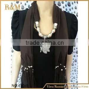Most Popular High Safety Jewelry Pendant Scarves for Wholesale thumbnail-1