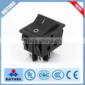 4 PIN Black Rocker Switch T85 With Holes RS--608 Hot Selling thumbnail-1