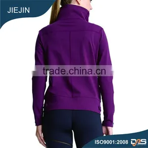 2016 OEM Newest Popular High Quality Sexy Girls Wearing Yoga Jacket thumbnail-2
