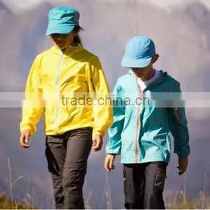 Boys & Girls Unisex Outwear Suntan-proof Wear UV-protection Wear Breathable Windbreaker Red thumbnail-4
