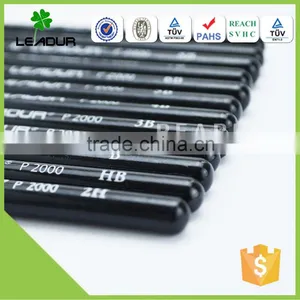 China All Black Graphite Pencil Hardness thumbnail-3