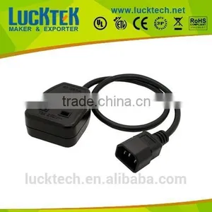 IEC 320 C20 Male to UK Female Extension Cable for UPS PDU thumbnail-1