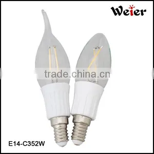 CE,EMC,LVD,RoHS Certification and Bulb Lights Item Type LED Filament Bulb thumbnail-1