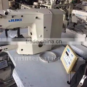 Juki AMS-210D Old Second Hand Used Automatic Industrial Computer Pattern Sewing Machine thumbnail-2