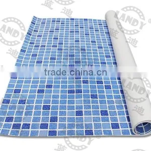 Simple Pvc Vinyl Plastic Plaid Swimming Pool Liner thumbnail-4
