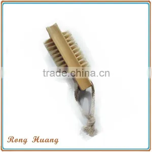 Two-side Wooden Nail Brush,soft Bristle Nail Brush thumbnail-1