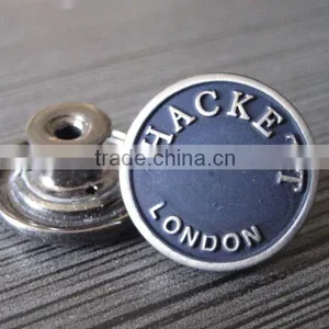 China Manufacturers Fancy Metal Button for Jeans thumbnail-5