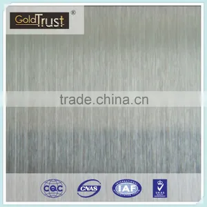 Excellent Quality Decorative Hairline Ti- Gold Rose Finish Stainless Steel Sheet for Elevator thumbnail-6