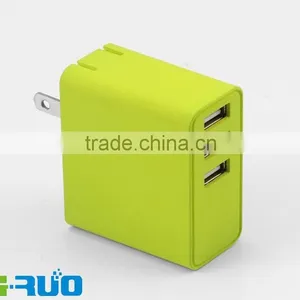 High Quality Three 3 USB Ports Wall Charger for Tablet Pc, Mobile Iphone, Ipad, and Samsung Galaxy With 5V 3.4A Output thumbnail-3