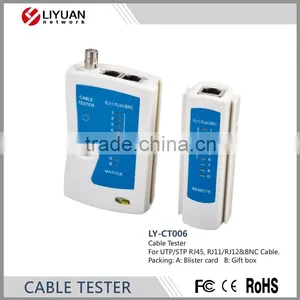LY-CT006 Network Cable Tester With Remote Model TL-428 LAN BNC RJ45 Ethernet Coaxial thumbnail-1