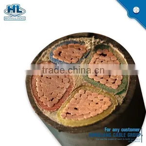 YJV YJV22 YJV32 Copper XLPE/PVC/SWA Power Cable 3x95+1x50 Mm2 thumbnail-3