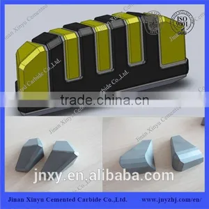 Tungsten Carbide Tips for Forestry Mowers Mulcher Teeth thumbnail-1