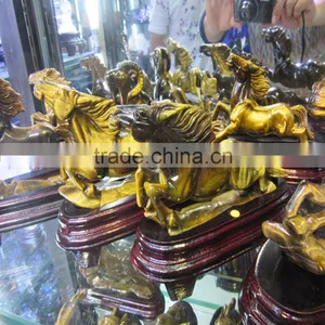 Decorative Hand Carved Crystal Quartz Animals Carving thumbnail-1