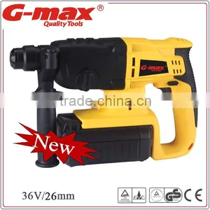 G-max New Arrival 36V DC Rotary Hammer Drill GT13072 thumbnail-1