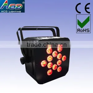 12*5in1 RGBWA 15w Battery Powered Single Led Light thumbnail-1