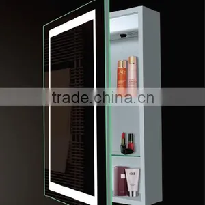 High Quality USA Aluminum Body LED Electric Mirror Cabinet thumbnail-1