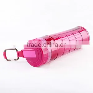 21oz Water Bottles Drinkware Type and CE / EU Certification Double Wall Plastic Sport Water Bottle With Fruit Infuser thumbnail-2