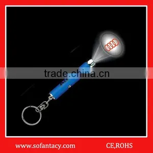 2016 Promotional Gift Led Projector Flashlight,light up Projector Keychain With Customzied Projector thumbnail-3