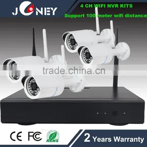 WIRELESS NVR KIT WITH MINI BULLET WIFI CAMERA ,4CH WIRELESS NVR thumbnail-1