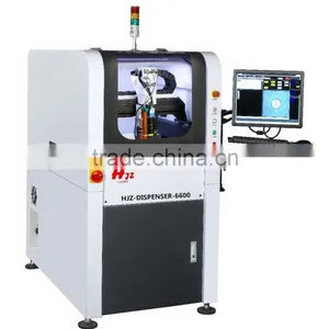 HJZ-DISPENSER-6600 High Speed Jetting Glue Dispensing Bezel Glue Dispensing Machine thumbnail-1