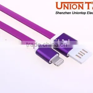Wholesale 2 in 1 Two Sided USB 2.0 AM to 8pin Dock USB Sync Charger Cable IP5 IP6 USB Cable thumbnail-5