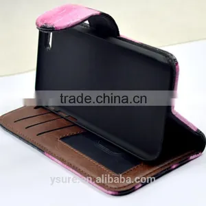 Pink Crocodile Pattern Top Grade Flip Wallet Leather Phone Case For ZTE Grand X Max+ With Plaid Pattern Lining thumbnail-5