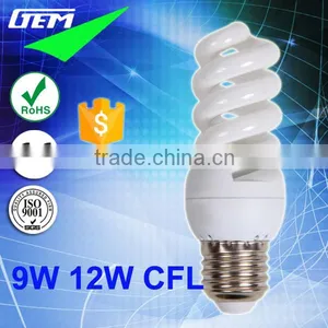 8000Hours 100% Tri-phosphor 9-30W Full Spiral CFL Lamp In Dubai thumbnail-2