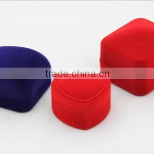 Hot Sale Velvet Jewelry Ring Box Wholesale thumbnail-2