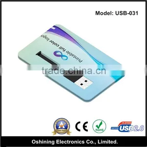 Free Sample Money Card , Hot Sale Business Card Usb Thumb Drive Flash External Hard Drive 4G 8G 16G 32G (USB-031) thumbnail-1