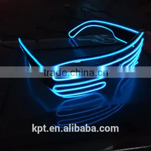 Flashing Light up Glasses High Quality EL Wire Glasses in Event thumbnail-3