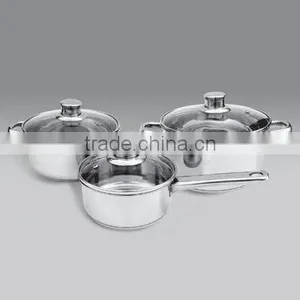 6pcs Stainless Steel Cookware Set thumbnail-1
