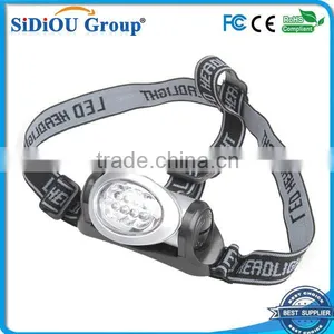 Super Bright 8 LEDs Headlamp 3 Mode Energy Saving Outdoor Sports Camping Fishing Head Lamp Flashlights thumbnail-1