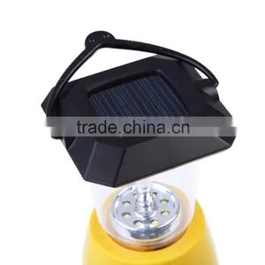 Camping Led Solar Hurricane Lantern With Phone Charger thumbnail-5