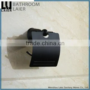 Contemporary Luxury Bathroom Design Covered Zinc Alloy ORB Bathroom Accessories Wall Mounted Toilet Paper Holder thumbnail-3