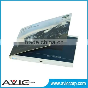 7 Inch Video Brochure Module/LCD Video Greeting Card Module thumbnail-4