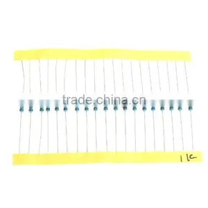 Hot Sale 1280pcs 64 Values 1 Ohm - 10M Ohm 14W Metal Film Resistors Assortment Kit Assorted Set Low Noise thumbnail-2