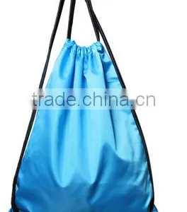 Wholesale Waterproof Polyester Fabric Cheap School Drawstring Backpack Bag thumbnail-2