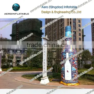 Giant Nflatable Champagne Bottle thumbnail-1