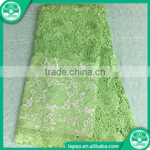 African White Swiss Cotton Voile Lace Nigeria Big Heavy Lace With Rhinestones for Girl Party Cloth thumbnail-2