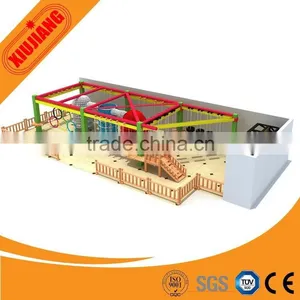 Adventure Play Equipment Indoor Ropes Course For Children thumbnail-1