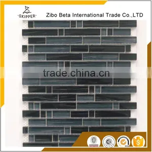 Factory Direct Sale Glass Mix Stone Mosaic Tile thumbnail-1