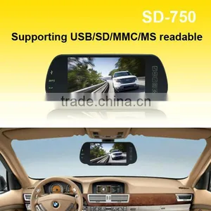 Best Seller 7 Inch TFT LCD Car Rearview Mirror Monitor With Usb sd Bluetooth thumbnail-4